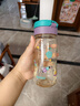 日康（rikang）兒童水杯吸管杯小學(xué)生喝水杯學(xué)飲杯PPSU牛奶杯380ml B1073-2 綠色 曬單實(shí)拍圖