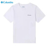 Columbia哥倫比亞T恤男春夏戶(hù)外運動(dòng)休閑圓領(lǐng)短袖AE1363 白色100 L 曬單實(shí)拍圖