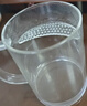 泥也茶杯玻璃杯月牙泡茶杯玻璃水杯綠茶過(guò)濾月牙杯辦公專(zhuān)用男喝茶杯子 曬單實(shí)拍圖
