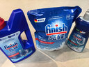 finish亮碟洗碗粉1kg軟水鹽2kg漂洗劑500ml洗碗機耗材三件套專(zhuān)用洗滌劑 曬單實(shí)拍圖