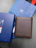 七匹狼錢(qián)包男真皮短款簡(jiǎn)約男士商務(wù)錢(qián)夾頭層牛皮夾子爸爸豎款卡包潮牌 款一啡色金色標 曬單實(shí)拍圖