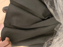 香影miu系百褶半身裙女2026春季新款遮胯高腰學(xué)院風(fēng)卡其色a字短裙 深灰 S 155/60A/85-95斤 曬單實(shí)拍圖