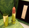 古馳（GUCCI）口紅絨霧啞光505唇釉208化妝品套裝唇釉情人節禮物送女生女友禮盒 【熱賣(mài)】絨霧208#輕霧蜜桃 曬單實(shí)拍圖