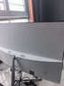 HPC27英寸顯示器 FHD 100hz白色 曲面家用辦公電腦顯示屏 低藍光高清三面微邊框可壁掛屏幕 C27H51F 曬單實(shí)拍圖