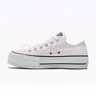 匡威（Converse）官方 All Star Lift經(jīng)典厚底鞋小白鞋帆布鞋560251C 560251C/白色 36 曬單實(shí)拍圖