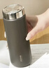 MOMOCONCEPT泡茶保溫杯男士高顏值實(shí)用杯子316不銹鋼momo車(chē)載水杯女420ml 曬單實(shí)拍圖