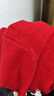 唐獅（TonLion）2025秋冬毛衣女美式復古風(fēng)針織開(kāi)衫外套紅色高級感時(shí)尚百搭潮 曬單實(shí)拍圖