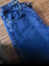 馬登工裝美式復古水洗丹寧牛仔褲直筒寬松闊腿褲日系休閑長(cháng)褲子男春 深藍 30 曬單實(shí)拍圖