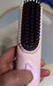 可亓無(wú)線(xiàn)直發(fā)梳負離子直發(fā)器護發(fā)不傷發(fā)卷發(fā)棒蓬松拉直內扣懶人美發(fā)神器恒溫持久定型卷直兩用電梳子 少女粉【四檔溫控+千萬(wàn)負離子護發(fā)+卷直兩用】 曬單實(shí)拍圖
