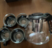 【京東物流】茶壺套裝整套茶具大容量玻璃茶杯帶濾網(wǎng)耐高溫泡茶具 1000ML一壺+四杯套裝【無(wú)茶盤(pán)】 曬單實(shí)拍圖