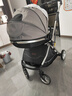 酷貝樂(lè )（coballe）嬰兒車(chē)0-3歲用折疊可坐可躺減震遛娃神器輕便溜娃新生兒寶寶推車(chē) 星空灰(輕巧便攜+全罩遮陽(yáng)) 曬單實(shí)拍圖