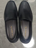 紅蜻蜓真皮皮鞋一腳蹬休閑套腳商務(wù)皮鞋男軟底男士爸爸鞋WTA30612黑色42 曬單實(shí)拍圖