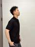 海瀾之家（HLA）polo衫男短袖2026夏季商務(wù)休閑涼感透氣簡(jiǎn)約翻領(lǐng)體恤純色百搭半袖 涼感透氣-黑色D6 M (170) 推薦125~136斤 曬單實(shí)拍圖