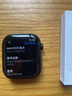 Apple/蘋(píng)果 Watch S11 智能手表GPS款46毫米亮黑色鋁金屬表殼黑色運動(dòng)型表帶M/L MEVH4CH/B 曬單實(shí)拍圖