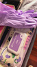 添贊（Titanfine）添贊一次性丁腈手套30只M碼家務(wù)洗碗食品級廚房清潔加長(cháng)烏梅紫 曬單實(shí)拍圖
