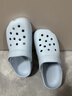 潔麗雅護士洞洞鞋女夏季2026新款涼鞋外穿防滑手術(shù)室醫護包頭涼拖鞋男夏 天空藍 38-39 【標準碼】 曬單實(shí)拍圖