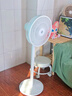 已接入米家APP電風(fēng)扇落地扇家用臺式大風(fēng)力桌面電風(fēng)扇超靜音空氣循環(huán)扇大風(fēng)量節能省電 機械7葉升級款【30cm面罩】 曬單實(shí)拍圖