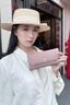 金利來(lái)（Goldlion）錢(qián)包女長(cháng)款真皮2026新款時(shí)尚簡(jiǎn)約多卡位三折手拿包多功能女士手包 粉芋色【官方授權-假一罰十】 曬單實(shí)拍圖