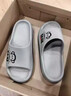 大嘴猴夏季涼拖鞋男26新款厚底可外穿室內家居防滑耐磨浴室洗澡情侶拖鞋 灰色 【正品保障】 42-43 標準碼（內長(cháng)265mm） 曬單實(shí)拍圖