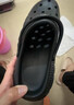 紅豆踩屎感洞洞鞋男士夏季外穿2026新款防滑防臭厚底耐磨包頭涼拖鞋女 卡其 42 -43 【適合41-42】 曬單實(shí)拍圖