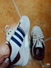 adidas「面包鞋」COURTIC經(jīng)典運動(dòng)板鞋男女阿迪達斯官方三葉草 晶白/淺米色/棕紅/藏青藍   41 曬單實(shí)拍圖