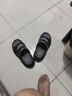 森馬（senma）森馬拖鞋男夏季外穿防滑厚底拖男士大碼沙灘涼鞋 黑色 42-43 曬單實(shí)拍圖
