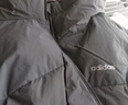阿迪達斯（adidas）火鍋羽絨服男防風(fēng)保暖男裝舒適休閑運動(dòng)服連帽外套 黑色 L 曬單實(shí)拍圖