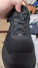 百麗厚底增高4cm健步鞋男鞋旋鈕扣耐磨休閑運動(dòng)鞋A2123 煙晶黑 42 曬單實(shí)拍圖