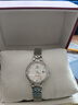 天王（TIAN WANG）小花瓣女表輕奢小表盤(pán)百搭石英表防水品牌腕表情人節禮物31367 【精致耐看】銀色 曬單實(shí)拍圖