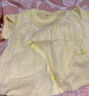 巴拉巴拉寶寶短袖t恤嬰兒女童上衣夏裝甜美網(wǎng)紗拼接時(shí)髦 淡黃31407 100 曬單實(shí)拍圖