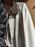 森馬（Semir）長(cháng)袖襯衫男春季撞色寬松翻領(lǐng)上衣純棉工裝水洗外套101125105102 曬單實(shí)拍圖
