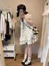 汐菡（XIHAN）法式連衣裙夏季2026新款公主娃娃裙甜美氣質(zhì)蓬蓬裙小個(gè)子裙子夏天 潮流韓版波點(diǎn)圖片色 均碼 （可聯(lián)系客服備注碼數） 曬單實(shí)拍圖