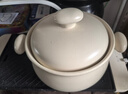小熊（Bear）砂鍋 白墩墩煲湯鍋耐高溫不開(kāi)裂 3.2L通用沙鍋 寬口燉鍋陶瓷鍋 曬單實(shí)拍圖