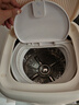 榮事達（Royalstar）全自動(dòng)洗烘一體迷你內衣褲懶人小型波輪洗衣機母嬰洗襪子機高溫煮洗殺菌以舊換新國家政府補貼15% 【蛋可白新升級藍光款】不銹鋼內桶波輪+脫水更出色 曬單實(shí)拍圖