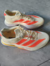 阿迪達斯（adidas）男 跑步系列 ADIZERO BOSTON 13 M 跑步鞋 HQ7412 白/熒光紅 44 曬單實(shí)拍圖
