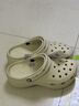 卡駱馳（CROCS）經(jīng)典云朵老爹鞋洞洞鞋時(shí)尚百搭女鞋拖鞋一腳蹬|206750 骨白色-2Y2(含智必星) 36 /37(230mm) 曬單實(shí)拍圖