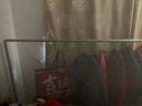 四萬(wàn)公里鋼管晾衣架落地臥室陽(yáng)臺家用室內戶(hù)外可移動(dòng)掛曬衣服水管晾衣桿子 曬單實(shí)拍圖