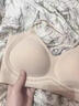 貓人（MiiOW）粉底液內衣胸罩薄款女士無(wú)痕內衣文胸聚攏防下垂收副乳上托胸罩女 曬單實(shí)拍圖