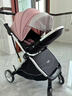 酷貝樂(lè )（coballe）嬰兒車(chē)0-3歲用折疊可坐可躺減震遛娃神器輕便溜娃新生兒寶寶推車(chē) 珀爾里粉(輕巧便攜+全罩遮陽(yáng)) 曬單實(shí)拍圖