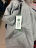 左西男童外套衛衣連帽開(kāi)衫兒童春裝春秋2026新款男孩上衣 灰色 150 曬單實(shí)拍圖