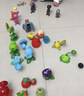 PLANTS VS ZOMBIES植物大戰僵尸玩具全套裝發(fā)射槍豌豆射手玩偶公仔兒童生日禮物男孩 曬單實(shí)拍圖