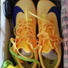 耐克男子田徑短跑釘鞋春季輕便緩震運動(dòng)跑步NIKE MAXFLY 2 FD8395 800脈沖檸檬黃綠/耀眼靛紫 39 曬單實(shí)拍圖
