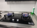 康佳（KONKA）燃氣灶煤氣灶雙灶家用 5.2kW極焰可拆卸清潔嵌入式臺式雙灶具 防爆玻璃面板上門(mén)安裝 JZT-B500Y 曬單實(shí)拍圖