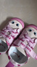 kids.ing可迪星女寶寶帆布鞋春秋款小童兒童粉貓咪幼兒園軟底鞋子 粉紅色 小貓咪 25  適合腳長(cháng)14.1-15.0cm 曬單實(shí)拍圖