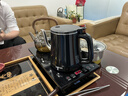 蘇泊爾（SUPOR）全自動(dòng)上水壺茶臺一體玻璃養生壺煮茶泡茶燒水壺多段恒溫保溫電熱水壺電茶爐套裝電茶盤(pán)SW-08C07 曬單實(shí)拍圖