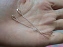 戚小米純S999銀水滴耳線(xiàn)女氣質(zhì)簡(jiǎn)約長(cháng)款耳環(huán)時(shí)尚新款時(shí)尚個(gè)性養耳洞耳飾 水滴耳線(xiàn)【一對】 曬單實(shí)拍圖