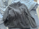 京東京造搖粒絨外套防靜電抓絨衣保暖衛衣夾克男女同款t恤打底 深灰色L 曬單實(shí)拍圖