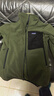 巴塔哥尼亞（Patagonia）R2TechFace鎖溫保暖抗風(fēng)防雨立領(lǐng)抓絨衣男款 松針綠/PNGR S 曬單實(shí)拍圖