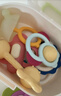 babycare嬰幼兒手搖鈴玩具趣味安撫牙膠0-1歲新生兒見(jiàn)面禮艾格白10件 曬單實(shí)拍圖