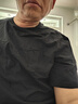 帝賓澤大碼短袖T恤男加肥加大寬松胖子肥佬夏季透氣圓領(lǐng)打底衫 曬單實(shí)拍圖